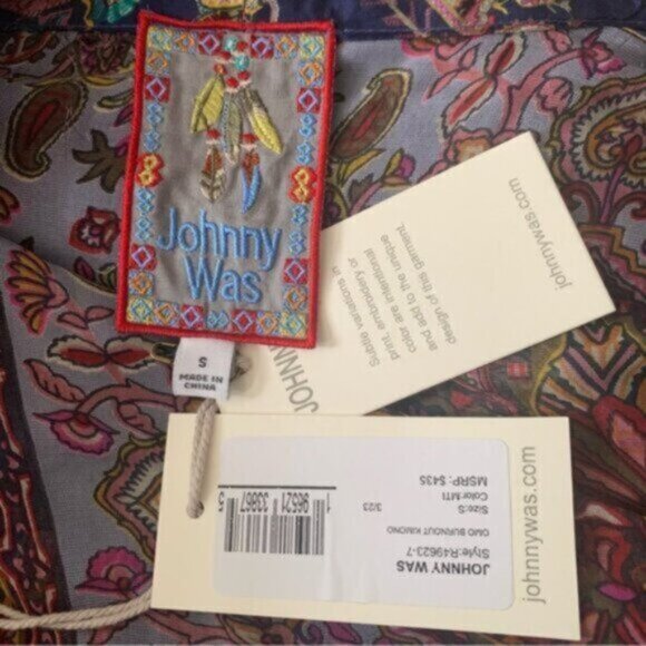 NWT Johnny Was Omo Burnout Kimono - Picture 12 of 14